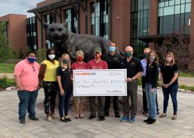 Check presentation on NMU's campus