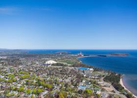 NMU aerial stock photo
