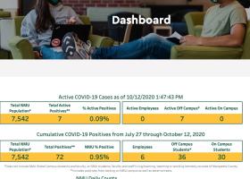 Dashboard screen shot