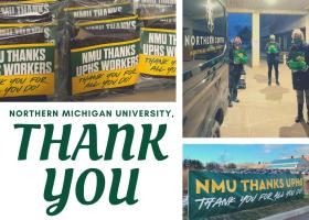 Photos from today's delivery (collage by UPHS)