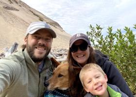 Lucas and his family