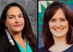 Keynote speakers Moore and Bassett