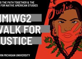 MMIW Walk for Justice banner
