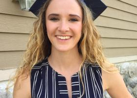 Green (from her high school graduation)