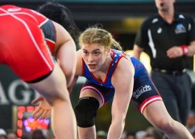 Maroulis in a previous match (Jesse Reiter/Sports Illustrated)