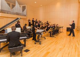 Jazz performance stock photo