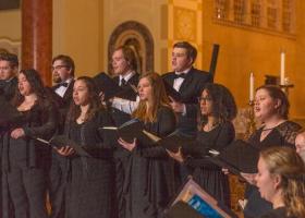 NMU choral stock photo