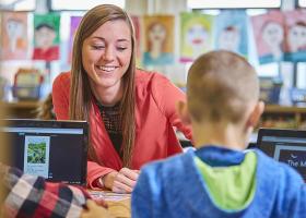 Early childhood classroom (NMU stock photo)