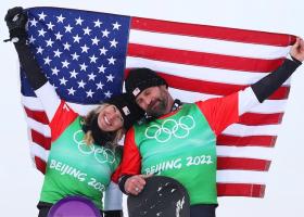 Jacobellis and Baumgartner (Cameron Spencer/Getty Images)