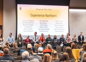 Experience Northern team at recognition event