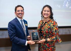 Line with Jason Morgan, NMU trustee and alumnus