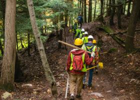 Trail-building activity