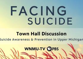 Facing Suicide: Town Hall graphic