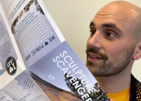 Bizoe in a promotional photo for a Krasl event