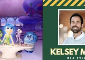 'Inside Out' still and Kelsey Mann