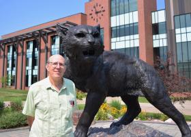 Compton (photographed previously on a sunny summer day)