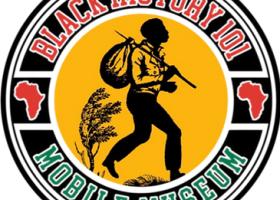 Black History 101 Mobile Museum logo