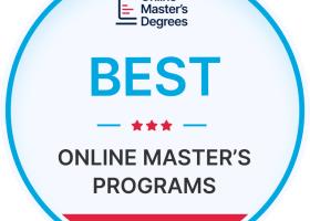 OnlineMastersDegrees.org badge