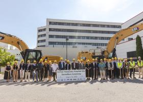 Group shot from the demolition ceremony