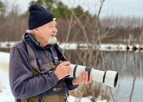 Lindberg in photographer mode last winter