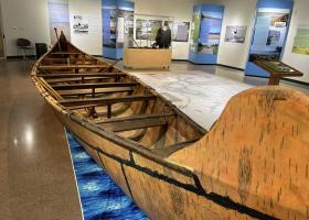 The exhibit in the Beaumier gallery