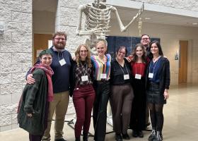 The NMU delegation at the conference