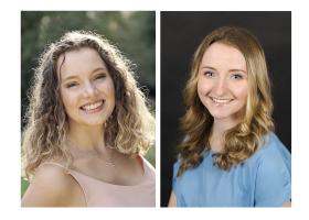 Rural Leadership Fellows Anne McIlhagga (left) and Lexi Hagan.