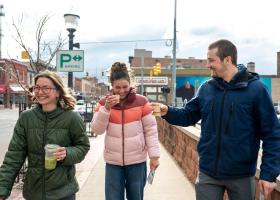 Coffee Crawl participants