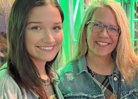 Nadia Rosemurgy and mom Kristie Peterson