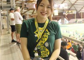 Aoi Hirose in NMU's Superior Dome