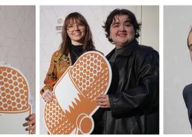 From left: Manzo, Lahtinen and Colburn, and Forsythe