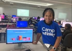 Camp Infinity participant (MCWT website photo)