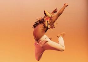 Mitchell as the Rooster in NMU CO-LAB's "Carnival of the Animals" production