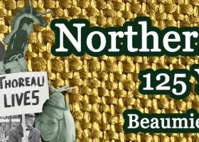 "Northern Tapestry" graphic with historic photos