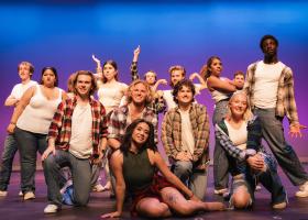 A performance from the 2023 Wildcat Theatre Follies