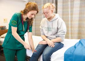 NMU Nursing Department stock photo