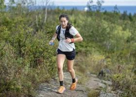 Mia Rucoba in running mode