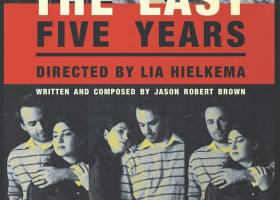 'The Last Five Years' poster featuring Liam Fisher and Kayleigh Clark.