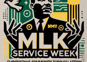 Martin Luther King Jr. Week of Service graphic