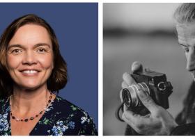 Peak25 keynote speakers Deborah Amato, deputy chief technologist for NASA Goddard Space Flight Center; and Mark Twight, award-winning author, trainer, alpinist and entrepreneur