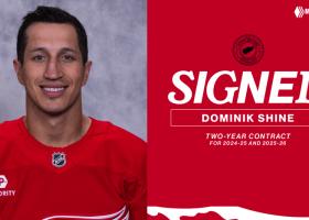 Red Wings Announcement on Dominik Shine's contract