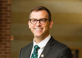 NMU President Brock Tessman