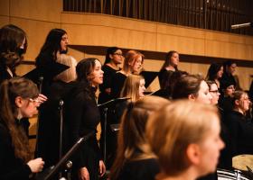 Photo from a past choral concert