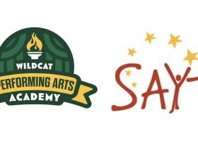 Wildcat Performing Arts Academy and Superior Arts Youth Theater logos to signify the recent merger.
