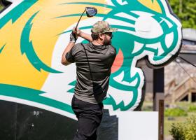 Scene from last year's Arts and Athletics Golf Outing