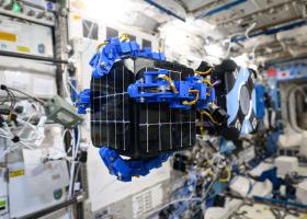 REACCH/Astrobee Testing on the International Space Station (KMI photo)