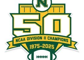 50th Anniversary NCAA DII Championship celebration logo