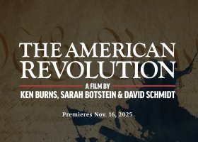 "The American Revolution" graphic