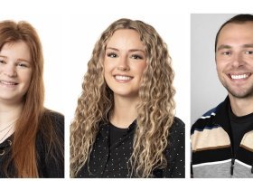 From left: Tousley, Bakke and Rousch