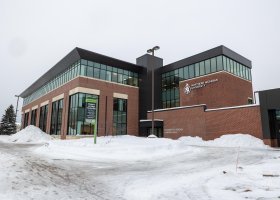 The newly renovated Harden Hall